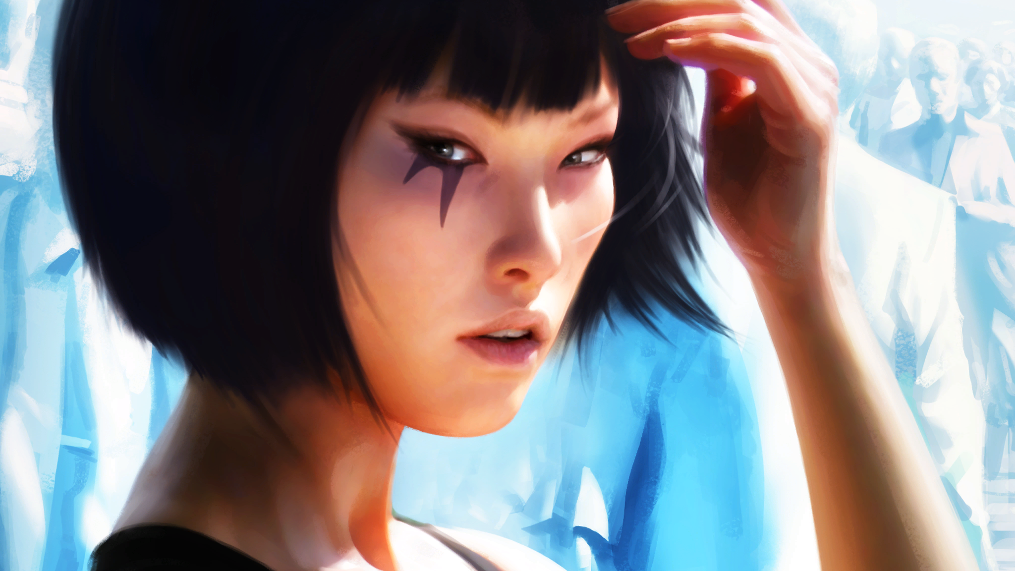 Magazine cover 4  Mirror's Edge Art