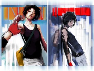 Faith sketches  Mirror's Edge Art